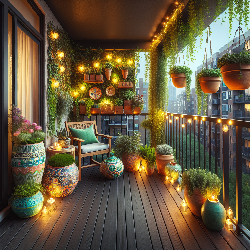 จัดสวนระเบียงคอนโดจิ๋ว งบหลักร้อย! เนรมิตมุมพักผ่อนสวยปัง