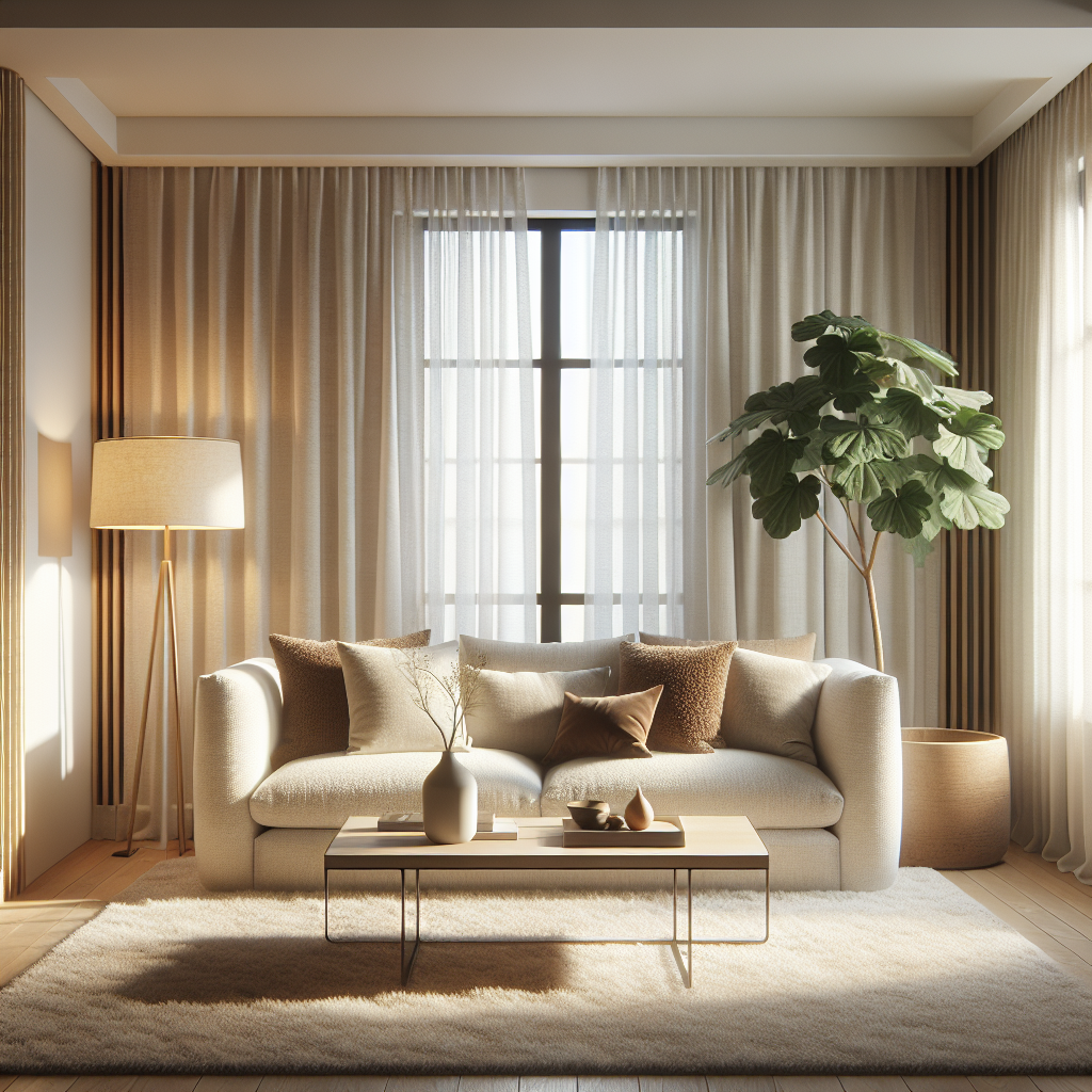 แต่งห้องนั่งเล่นมินิมอล ครีมน้ำตาล: เคล็ดลับง่ายๆ สวยเป๊ะ!