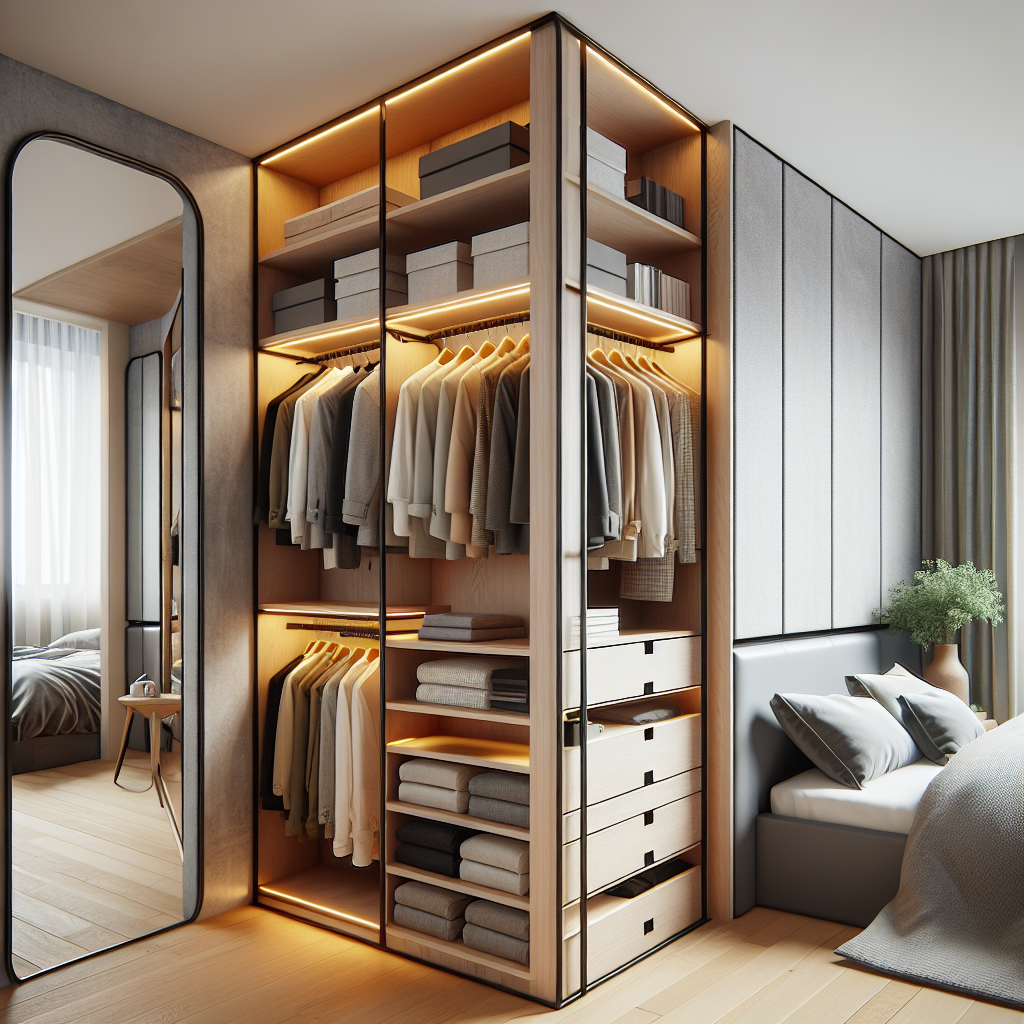 เนรมิตห้องนอนเล็กให้ปัง! ด้วยตู้เสื้อผ้า Walk-in Closet ไอเดียเด็ด