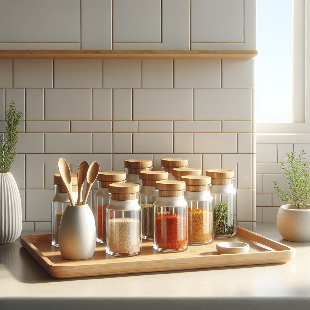 กระปุกใส่เครื่องปรุง มินิมอล พร้อมช้อน: ครบเซ็ต สวย จบในครัว!