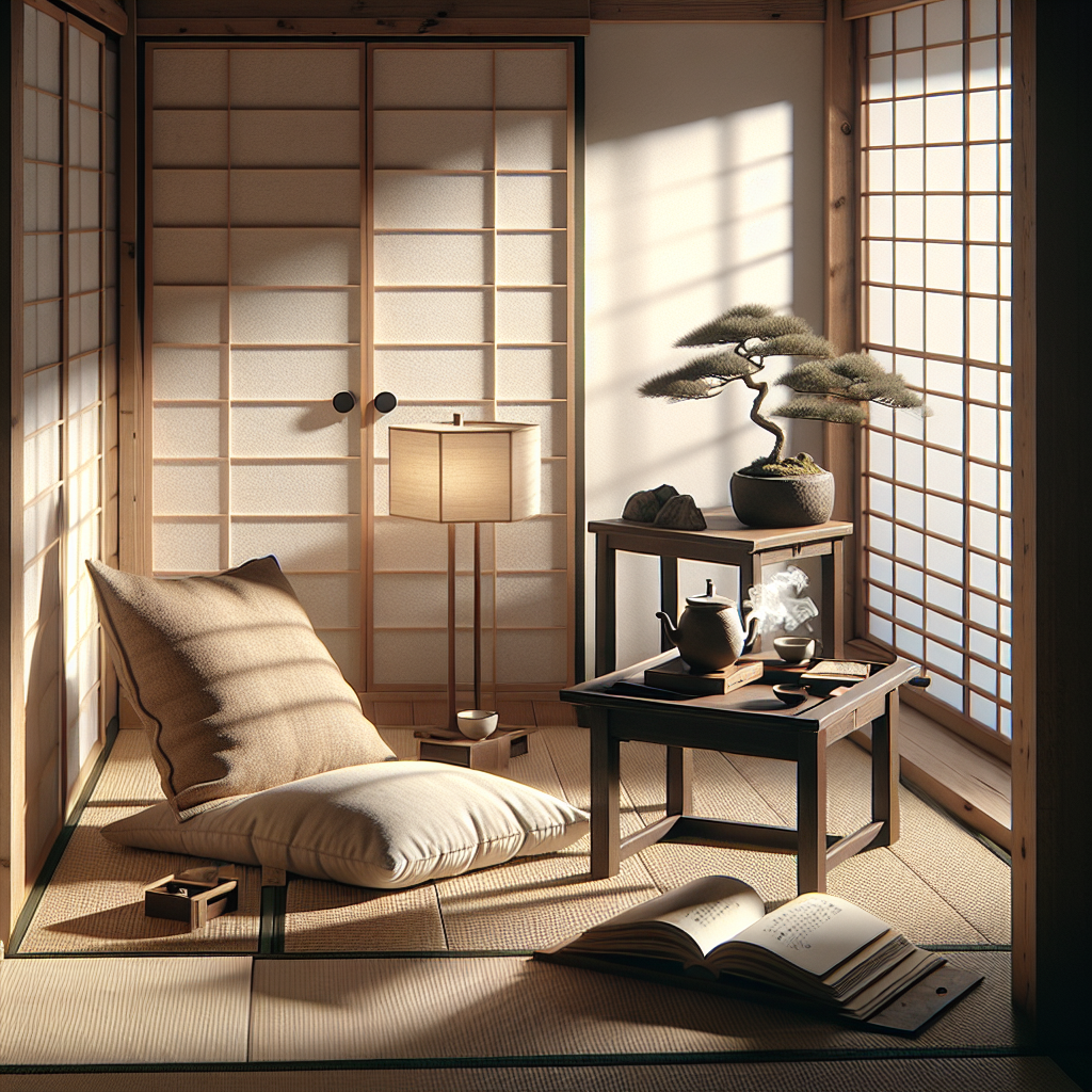 มุมอ่านหนังสือ นั่งพื้น สไตล์ญี่ปุ่น: สร้างง่าย สบายจริง!