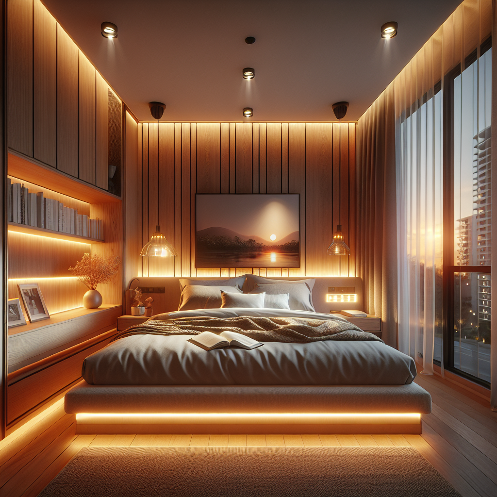 ไฟแต่งห้องนอน Smart Home เปลี่ยนสีได้ หลักร้อย! เสริมดวงปัง